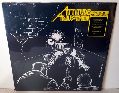 ATTITUDE ADJUSTMENT "No More Mr Nice Guy" 12" EP -Damaged-